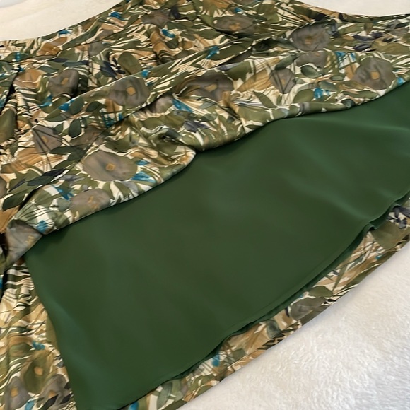 Rare 💯% Silk Jones New York NWT Full Skirt - Picture 7 of 17